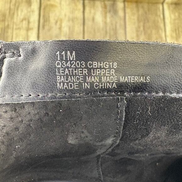 Korks Shamira Black Leather Ankle Witchy Goth Biker Booties Womens Sz 11M - Picture 8 of 8